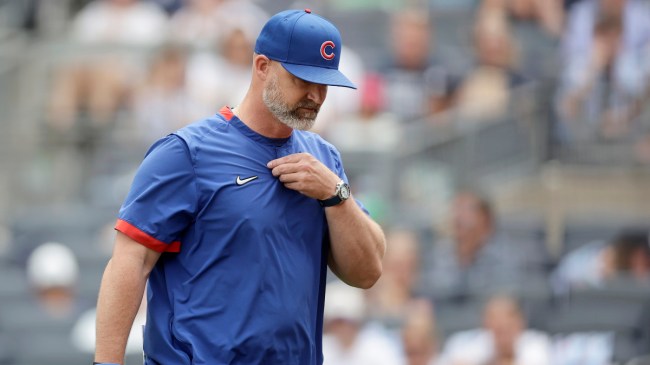 Cubs manager David Ross