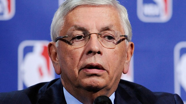 Former NBA commissioner David Stern