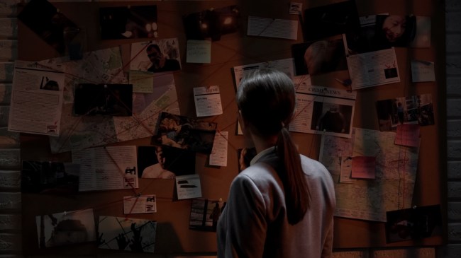 police detective tracking serial killer evidence