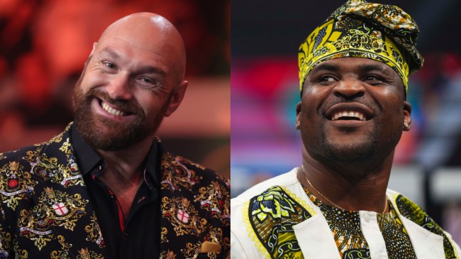 Tyson Fury and Francis Ngannou