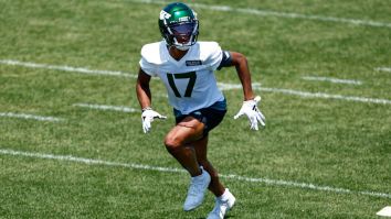 Garrett Wilson Had An Unorthodox Way Of Preparing For Life With Aaron Rodgers