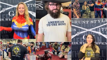 I Wore My ‘American To The Bone’ Club Grunt Style Shirt To San Antonio Comic Con 2023