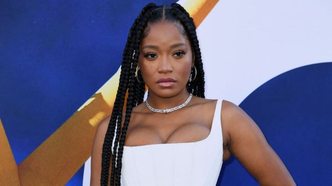 keke palmer at the premiere of nope