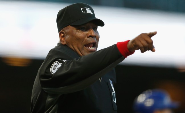 MLB umpire Laz Diaz