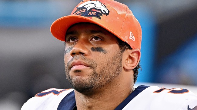 Denver Broncos quarterback Russell Wilson