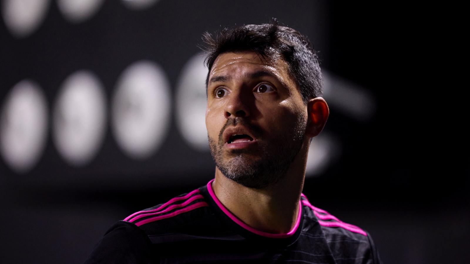 Argentinian soccer star Sergio Aguero