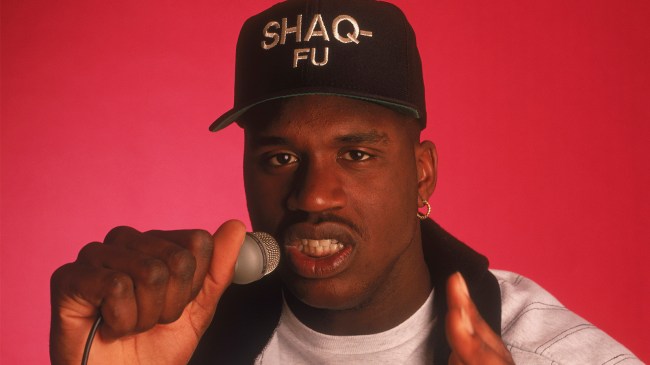 Shaq rapping