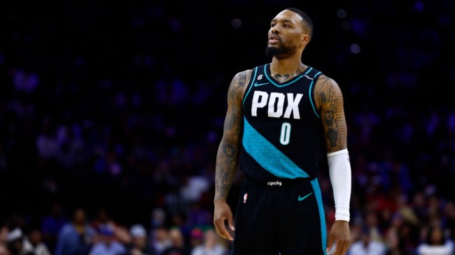 Blazers guard Damian Lillard