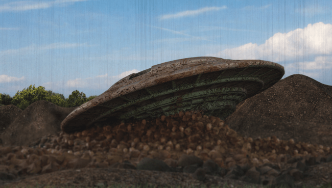 ufo crash italy