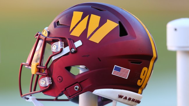 Washington Commanders helmet