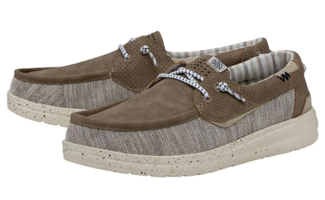 HEYDUDE Welsh Grip Mix Boat Shoe