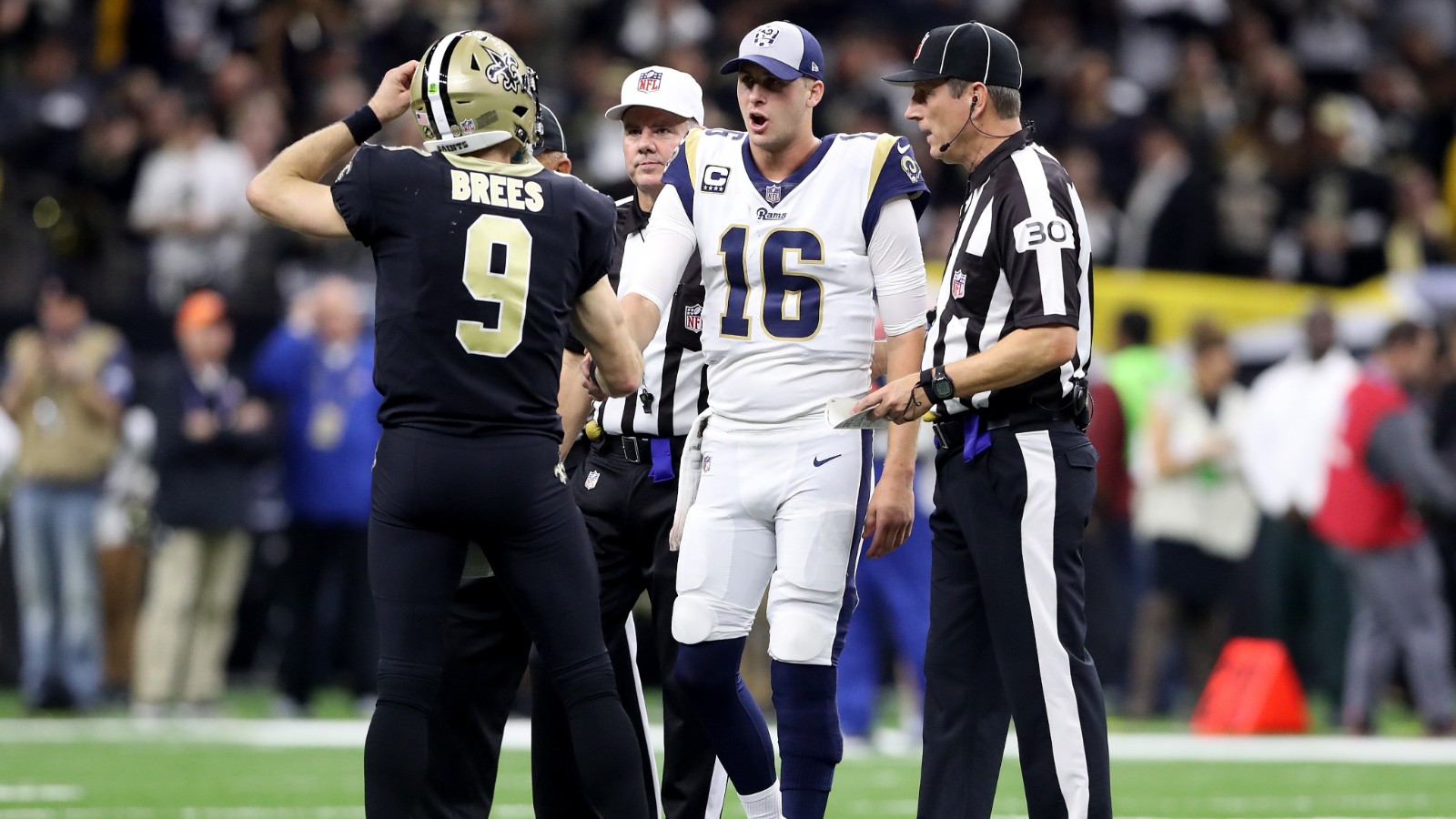 Jared Goff Drew Brees