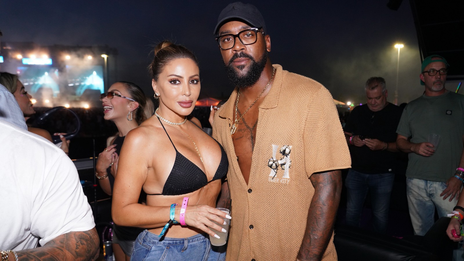 Larsa Pippen and Marcus Jordan