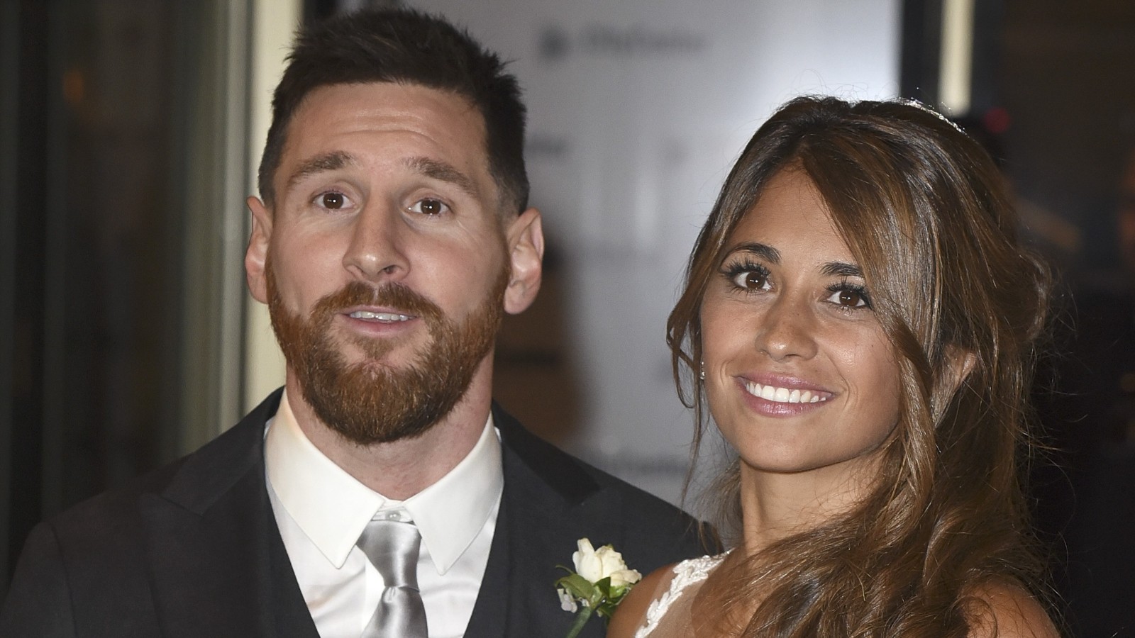 Lionel Messi and Antonela Roccuzzo
