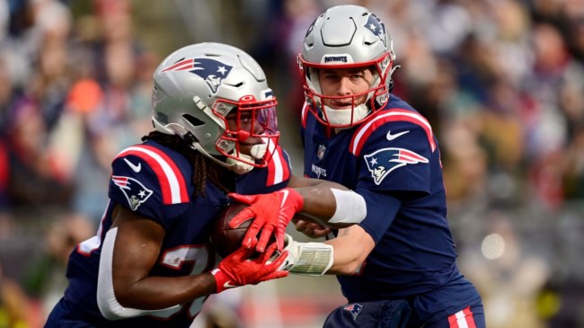 New England Patriots RB Rhamondre Stevenson
