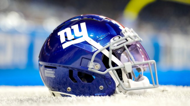 New York Giants helmet