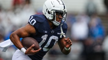 Watch Penn State Star Running Back Nick Singleton Gift The Whole Team Beats Headphones