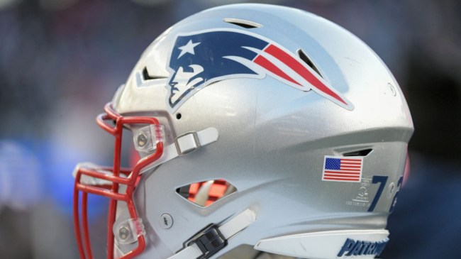 New England Patriots helmet
