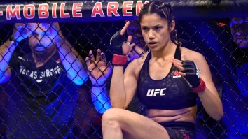 UFC Pearl Gonzalez Displays Workout Progress In Revealing Pink Sportswear