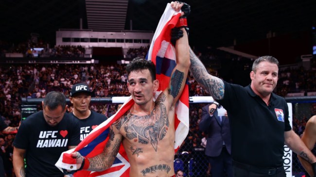 UFC star Max Holloway