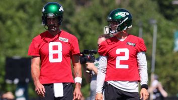 Aaron Rodgers Bravely Takes On The ‘Say Something Nice About Zach Wilson’ Challenge