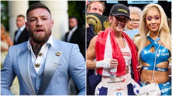 Conor McGregor Shoots His Shot At Rapper Saweetie After She Was Dressed In Ring Girl Outfit At Jake Paul-Nate Diaz Fight