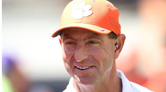 dabo swinney clemson coach