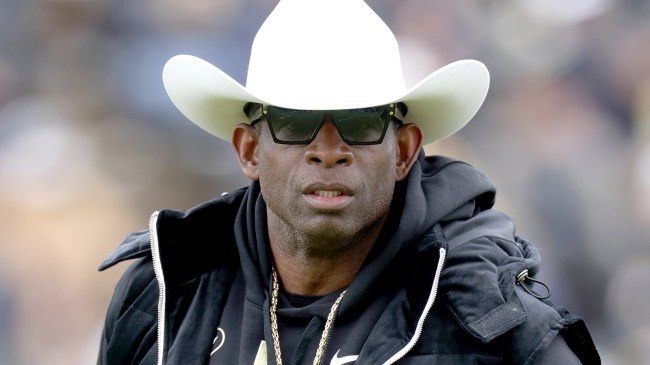 Colorado Buffaloes head coach Deion Sanders
