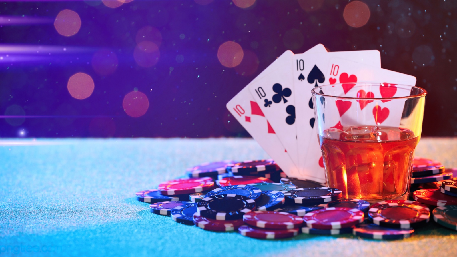 four of a kind 10s in poker
