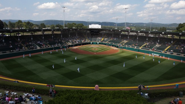An overview of the Little League International Complex.