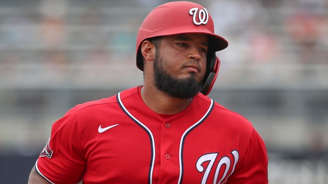 Former Washington Nationals catcher Raudy Read