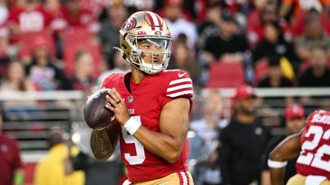 49ers QB Trey Lance