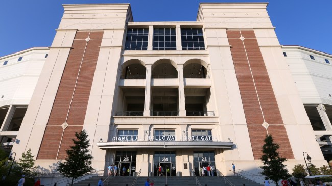 A view from outside Vaught-Hemingway Stadium.