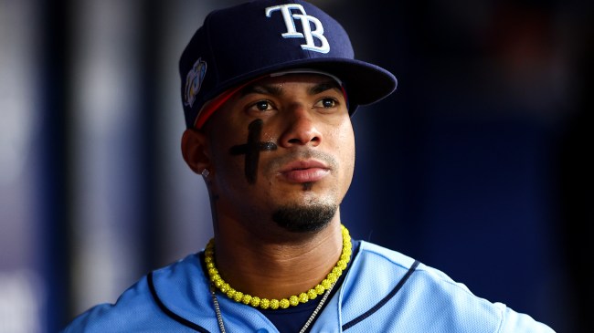 Tampa Bay Rays shortstop Wander Franco