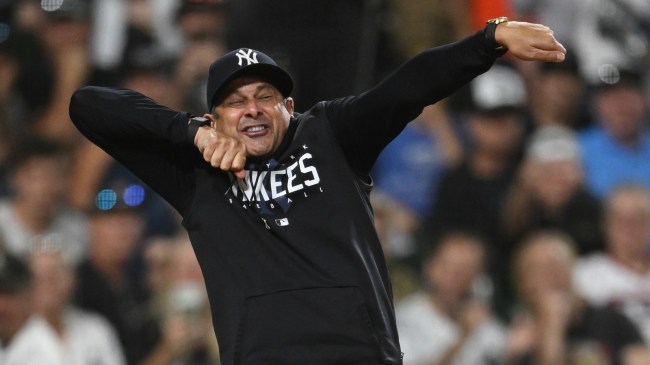 Yankees manager Aaron Boone