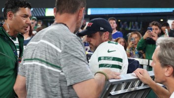 Aaron Rodgers Leaves Bills Game On Cart; Ruled Out With Injury