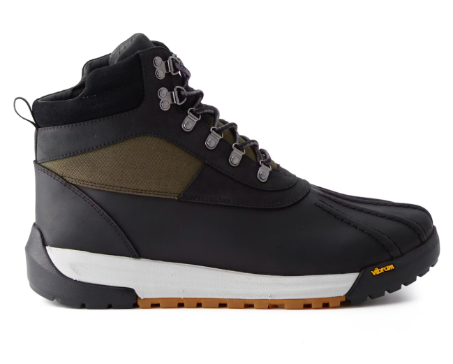 All-Weather Overland Boot in Black/Army Green