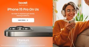Sign up for Boost Infinite and pre-order the new iPhone 15