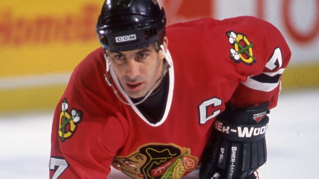 Chicago Blackhawks legend Chris Chelios