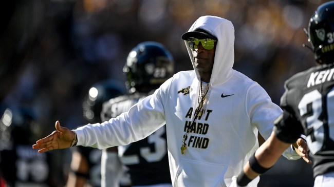 Colorado Head coach deion sanders