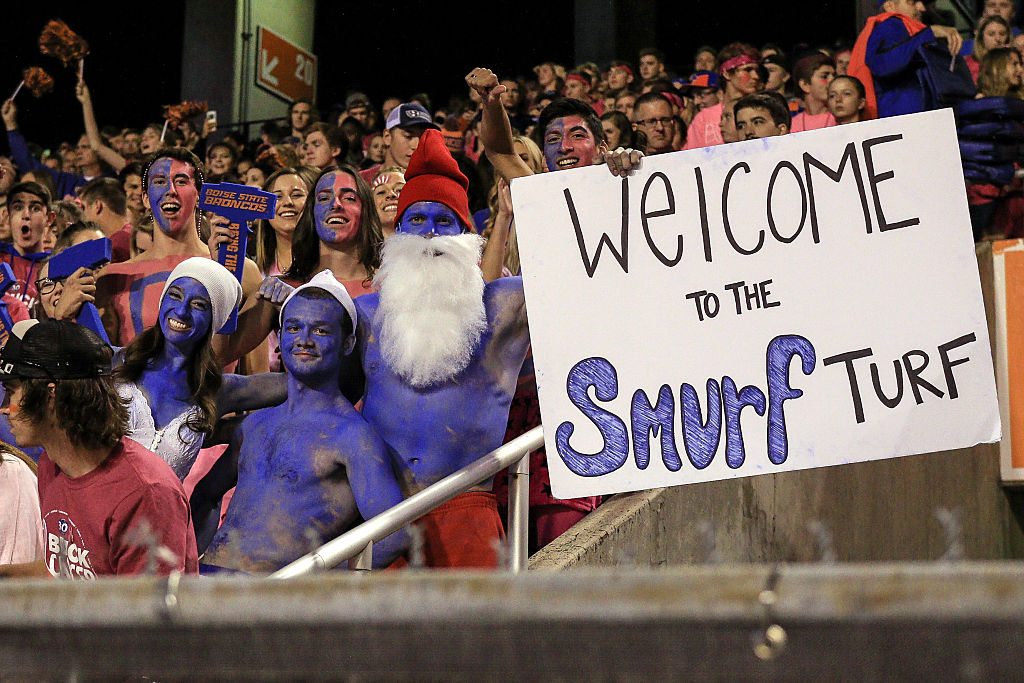 Boise State Smurf Turf
