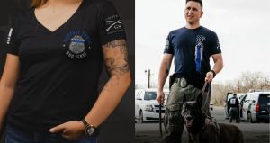 Grunt Style Support Those Who Serve campaign - Back the Blue