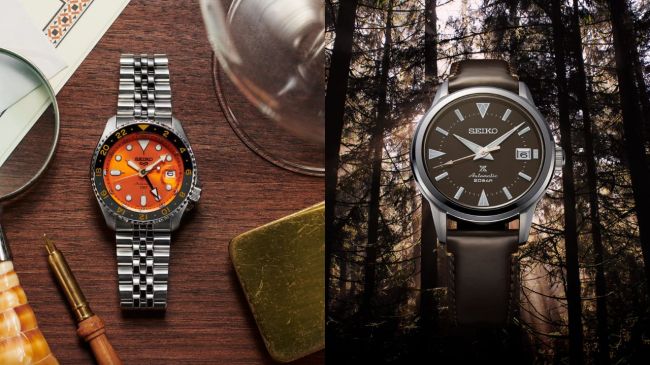 Shop Seiko watches at Huckberry