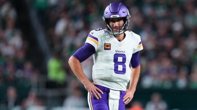 Minnesota Vikings quarterback Kirk Cousins