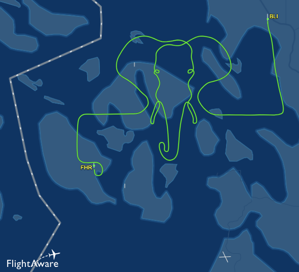 BYU Fan Pattern Plane