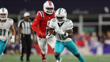 Dolphins WR Tyreek Hill Blasts Patriots Fans ‘Some Of The Worst Fans In NFL’