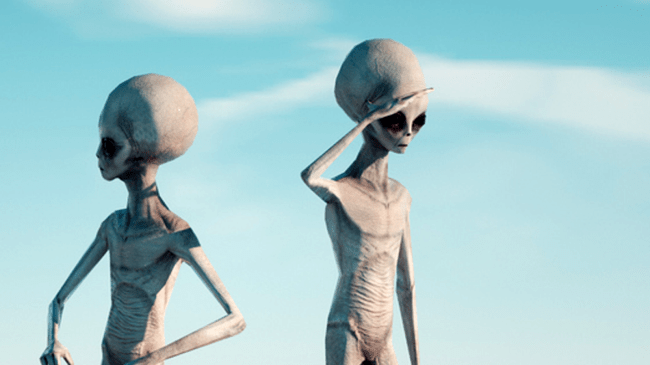 aliens looking for something