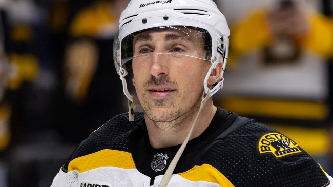 Boston Bruins forward Brad Marchand