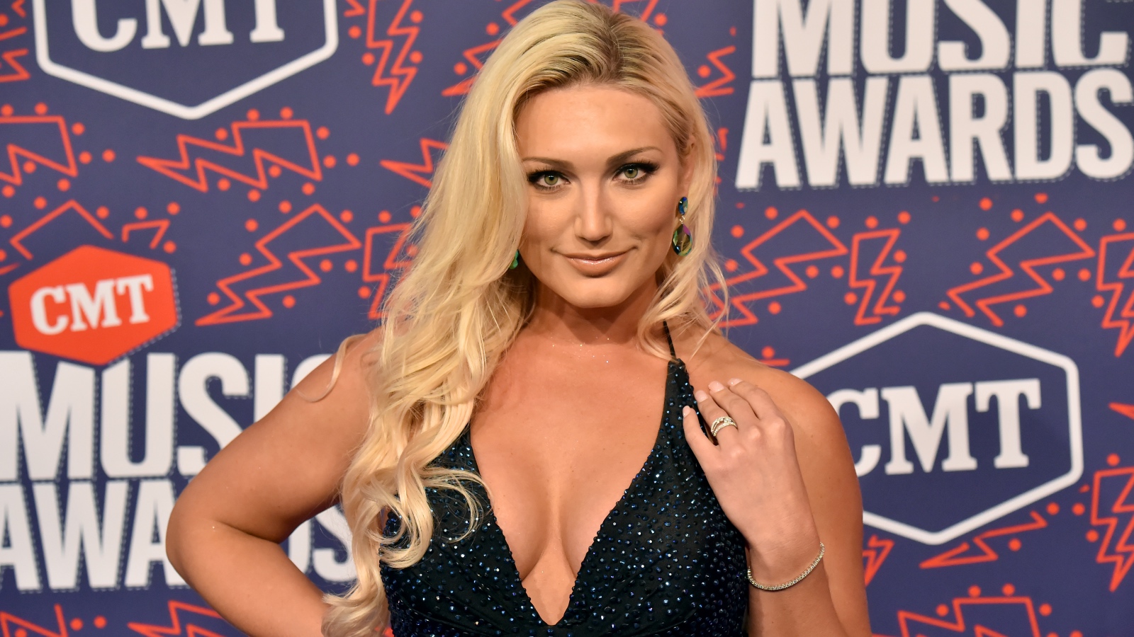 Brooke Hogan daughter of Hulk Hogan at the CMT Awards