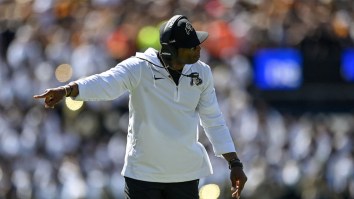 Colorado Football Displays Deion Sanders’ Unique Stance On Fighting With Violent Hit Vs. Nebraska